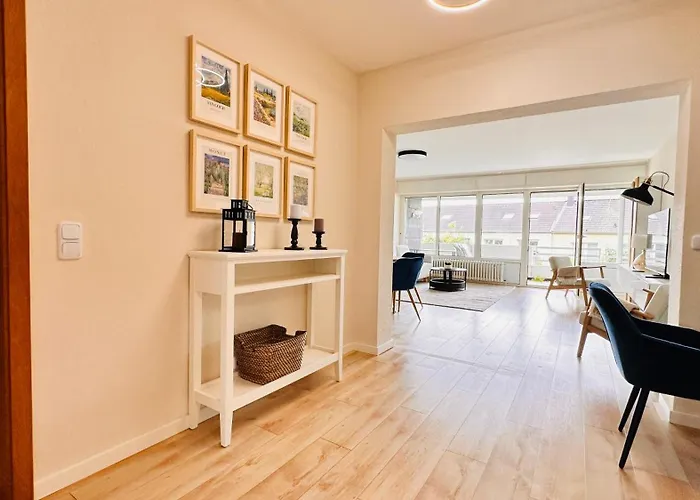 Moderne - 89m2 - 3 Min Zum Bahnhof & Apartment Dinslaken